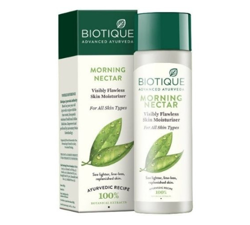 Увлажняющий лосьон «Утренний нектар» для всех типов кожи Биотик (Bio Morning Nectar lotion Biotique), 120 мл.