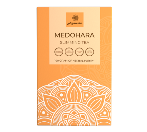 Аюрведический чай для похудения Медохара Агнивеша (Medohara Slimming Tea Agnivesa), 100 г.