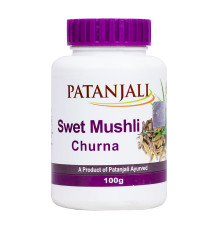 Сафед Мусли Чурна Патанджали (Swet Mushli Churna Patanjali), 100 г.