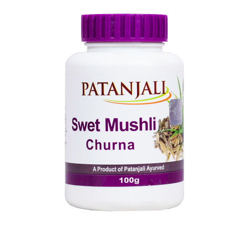 Сафед Мусли Чурна Патанджали (Swet Mushli Churna Patanjali), 100 г.