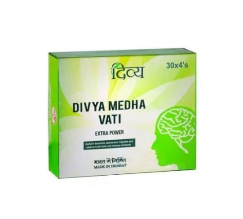 Медха Вати Экстра Пауэр Дивья (Medha Vati Extra Power Divya), 120 таб.
