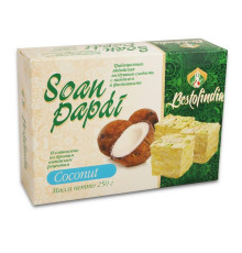 Воздушные индийские сладости Соан Папди Кокос (Bestofindia Soan Papdi), 250 г.