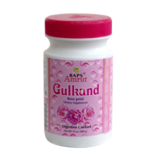Гулканд джем из вяленых лепестков роз Бапс Амрут (Gulkand Rose petal Baps Amrut), 400 г.