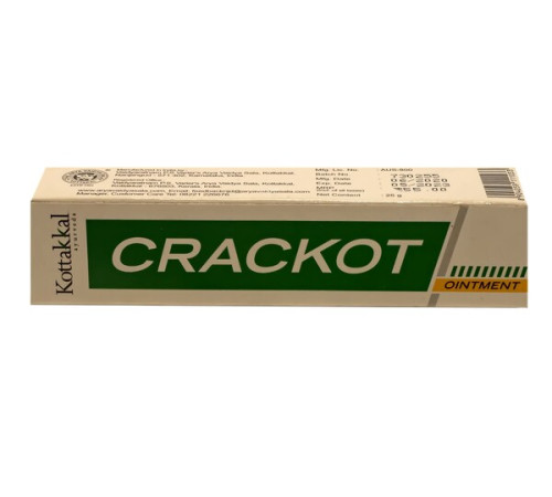 Заживляющая мазь от трещин Крекот Арья Вадья Сала Коттаккал (Crackot Ointment Arya Vaidya Sala Kottakkal), 25 г.