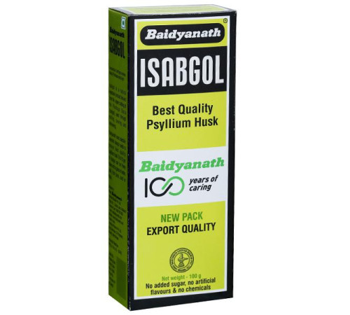 Исабгол Псиллиум Гудкеа Байдианат (Isabgol Psyllium Husk Goodcare Baidyanath), 100 г.