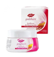 Крем для лица Гулабари с Шафраном, Куркумой и Розой Дабур (Gulabari Saffron & Turmelic with Rose Gold Cream Dabur), 30 г.