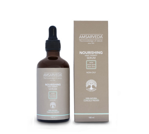 Сыворотка питательная для волос Амсарведа (Nouriching Hair Therapy Serum Amsarveda), 100 мл.