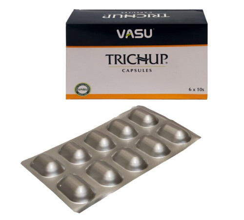 Средство для роста волос Тричап (Hair Nourishment Capsules Trichup), 60 капс.