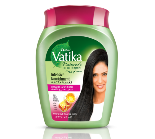 Маска для волос Дабур Ватика Интенсивное питание (Dabur Vatika Intensive Nourishment Hot Oil Treatment), 500 г.