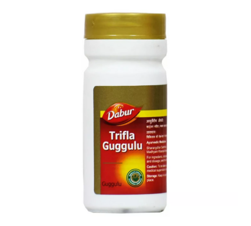 Трифала Гуггул Дабур (Trifla Guggulu Dabur), 80 таб.