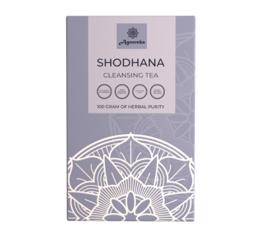 Аюрведический очищающий чай Шодхана Агнивеша (Shodhana Cleansing Tea Agnivesa), 100 г.