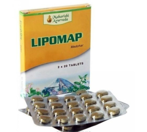 Липомап Махариши Аюрведа (Lipomap Maharishi Ayurveda), 40 таб.