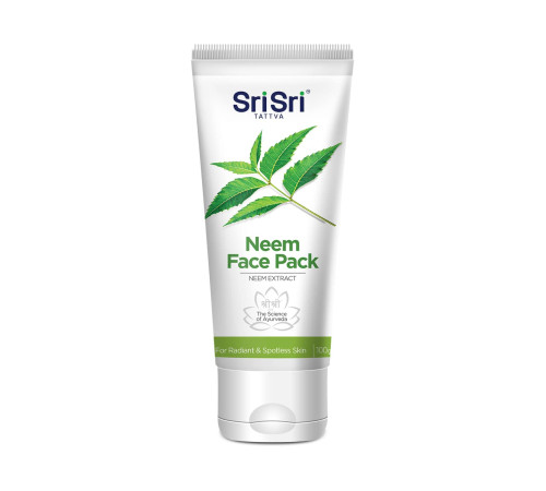Маска для лица с нимом Шри Шри Таттва (Neem Face Pack Sri Sri Tattva), 100 мл.