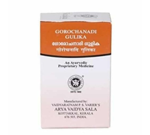 Горочанади Гулика Арья Вадья Сала Коттаккал (Gorochanadi Gulika Arya Vaidya Sala Kottakkal), 100 таб.