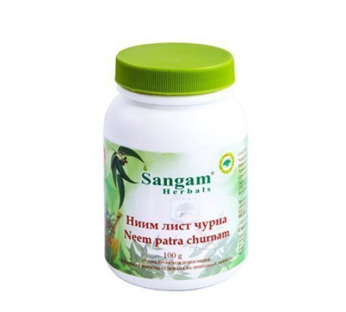 Ниим лист чурна Сангам Хербалс (Neem Sangam Herbals), 100 г.