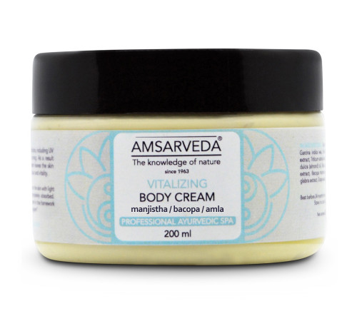 Крем для тела тонизирующий Амсарведа (Vitalizing Body Cream Amsarveda), 200 мл.
