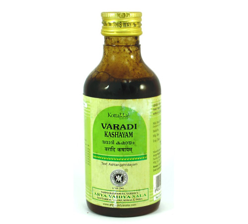Варади кашаям Арья Вадья Сала Коттаккал (Varadi Kashayam Arya Vaidya Sala Kottakkal), 200 мл.