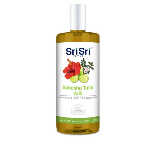 Масло для волос Сукеша Шри Шри Таттва (Sukesha Hair Oil Sri Sri Tattva), 100 мл.