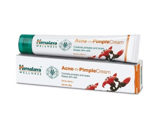 Крем для проблемной кожи Хималая (Acne-n-Pimple Cream Himalaya), 20 г.