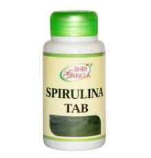 Спирулина в таблетках Шри Ганга (Spirulina tab Shri Ganga), 60 таб.