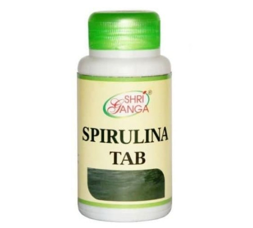 Спирулина в таблетках Шри Ганга (Spirulina tab Shri Ganga), 60 таб.