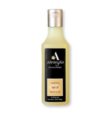 Масло омолаживающее от выпадения для всех типов волос Ааранья (Rejuvenating hair oil Hair fall arrest Aaranyaa), 225 мл.