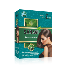 Аюрведический порошок для волос Брингарадж Санави (Sanavi), 100 г