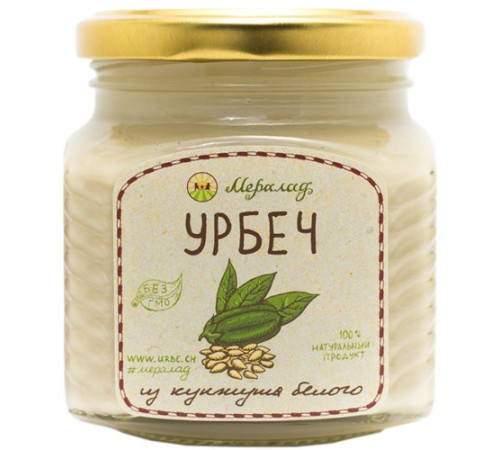 Урбеч из белого кунжута, 230 г.