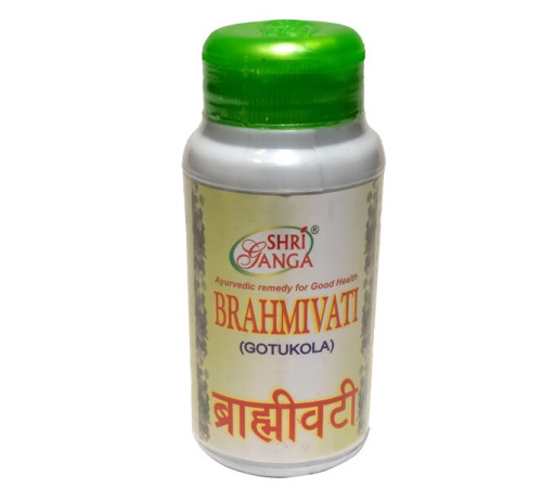 Брахми Вати Шри Ганга (Brahmi Vati (Gotu Kola) Shri Ganga), 200 таб.