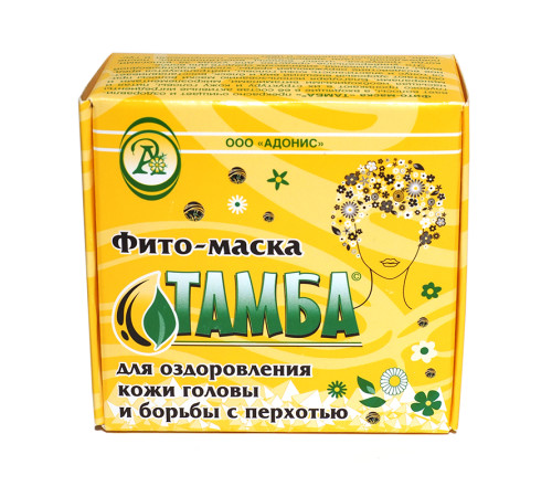 Фито-маска против перхоти (Тамба), 50 г.