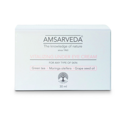 Крем для кожи вокруг глаз тонизирующий Амсарведа (Vitalizing under Eye Cream Amsarveda), 30 мл.