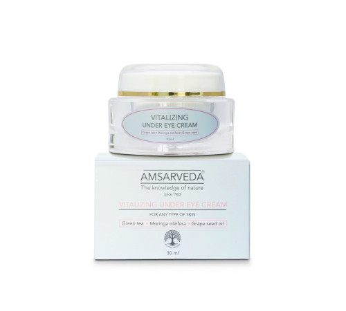 Крем для кожи вокруг глаз тонизирующий Амсарведа (Vitalizing under Eye Cream Amsarveda), 30 мл.