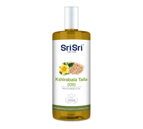 Масло для тела Кширабала Шри Шри Таттва (Kshirabala Oil Sri Sri Tattva), 100 мл.
