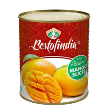 Манго Альфонсо кусочки Бестофиндия (Mango Alphonso Slices Bestofindia), 850 г.