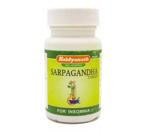 Сарпагандха Байдианат (Sarpagandha Baidyanath), 50 таб.