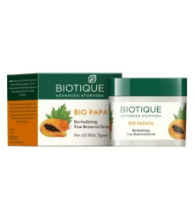Восстанавливающий скраб для удаления загара Био Папайя Биотик (Bio Papaya Revitalizing Tan-Removal Scrub Biotique), 75 г.