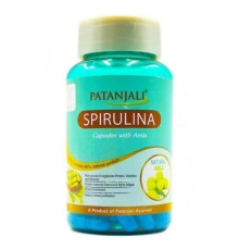 Спирулина с Амлой Патанджали (Spirulina with Amla Patanjali), 60 кап.