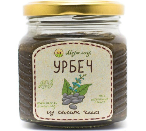 Урбеч из семян чиа, 230 г.