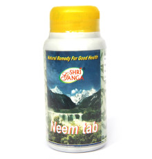 Ним в таблетках Шри Ганга (Neem tab Shri Ganga), 200 таб.