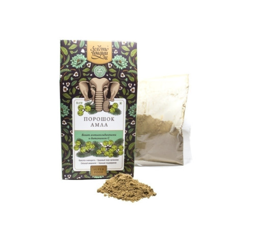 Порошок Амла Золото Индии (Amla Fruits Powder), 100 г.