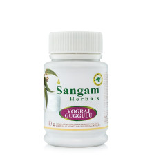 Йогарадж Гуггул чурна Сангам Хербалс (Yograj Guggulu Sangam Herbals), 40 г.