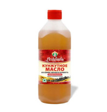 Нерафинированное кунжутное масло из семян черного кунжута Бестофиндия (Sesame Oil With Black Sesame Bestofindia), 500 мл.