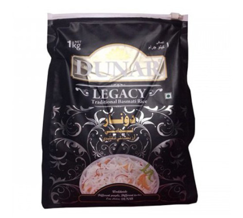 Рис Басмати традиционный Dunar Legacy, 1кг.