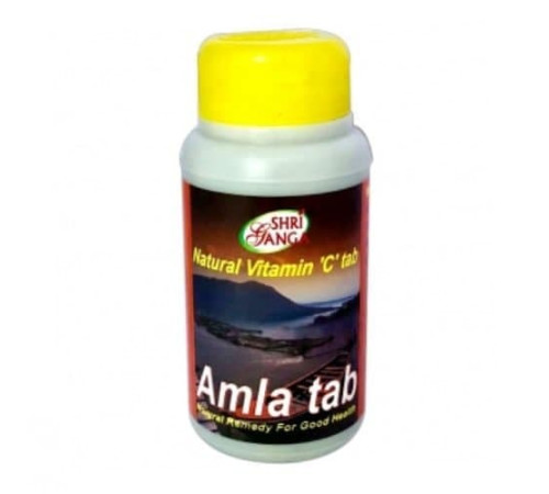 Амла в таблетках Шри Ганга (Amla tab Shri Ganga), 200 таб.