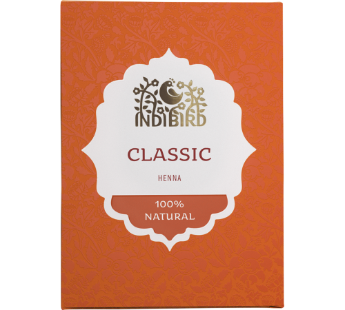 Хна натуральная Индиберд (Henna Classic Indibird), 100 г.