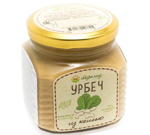 Урбеч из кешью, 230 г.