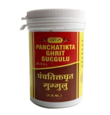 Панчатикта Грит Гуггул Вьяс (Panchatikta Ghrit Guggulu Vyas), 100 таб.