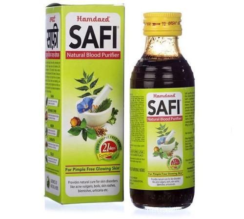 Сироп натуральный для очищения крови Сафи Хамдард (Safi Hamdard), 200 мл.