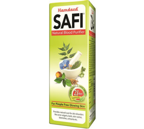 Сироп натуральный для очищения крови Сафи Хамдард (Safi Hamdard), 200 мл.
