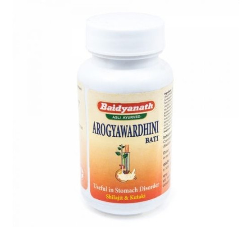 Арогьявардхини Бати Байдианат (Arogyawardhini Bati Baidyanath), 40 таб.